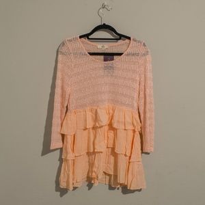 Ruffle Layer Top